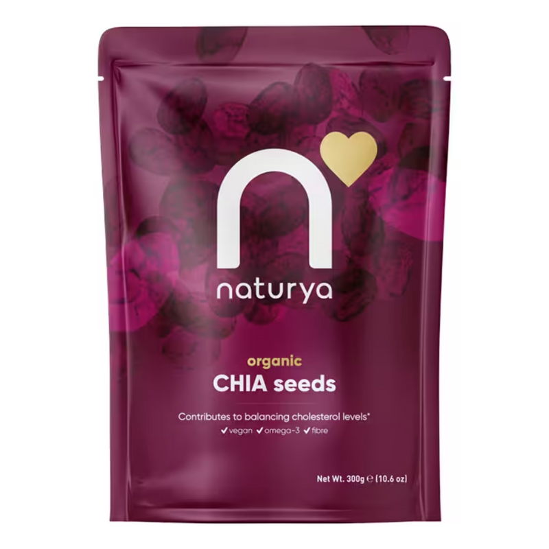 Naturya Organic Chia Seeds 300g | London Grocery