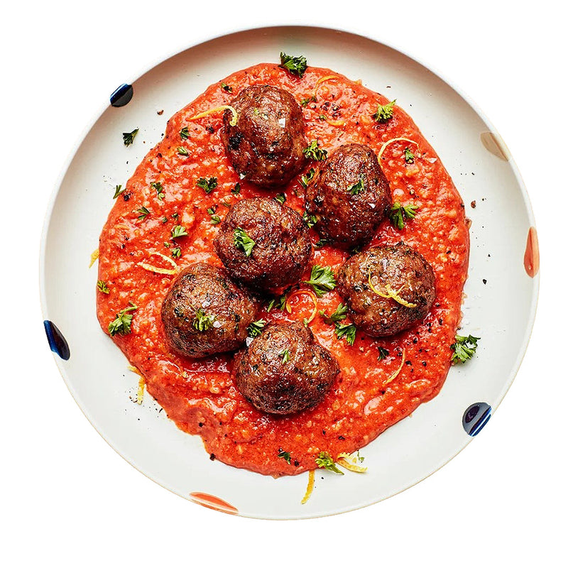 Chicken and Turkey Meatballs With Buckwheat in Tomato Sauce  | London Grocery