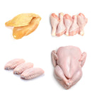 Poultry Perfection Box | 4 Ingredients | Chicken Breast Fillet | Chicken Drumstick | Chicken Wings |Whole Plain Chicken | London Grocery