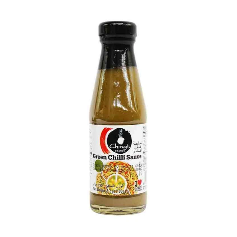 Ching's Green Chilli Sauce 190g-London Grocery