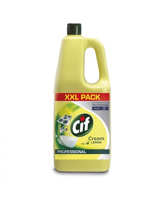 Cif Pro Formula Professional Cream Lemon 2L x Case of 1 - London Grocery