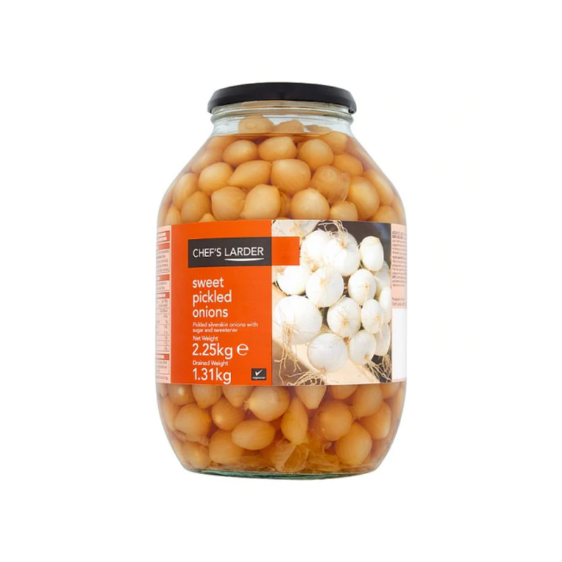 CL Sweet Pickled Onions 2.25kg  x 2 cases - London Grocery