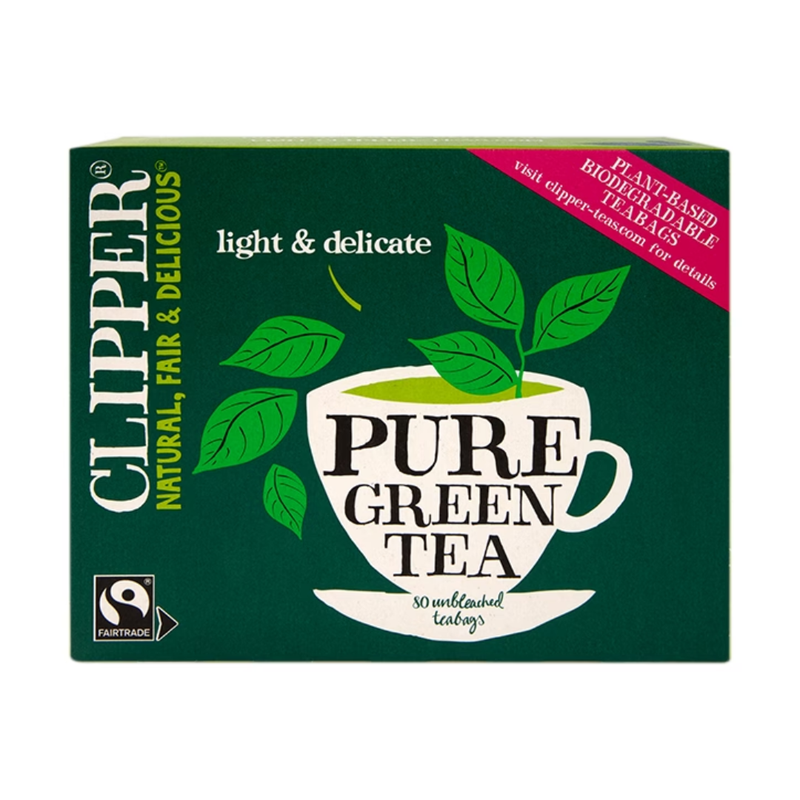 Clipper Green Tea 80 Tea Bags | London Grocery