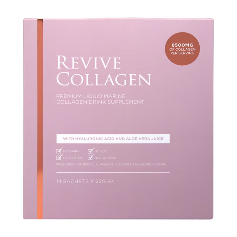 Revive Collagen Premium Liquid Marine Collagen Drink 8,500mgs 14 Sachets | London Grocery
