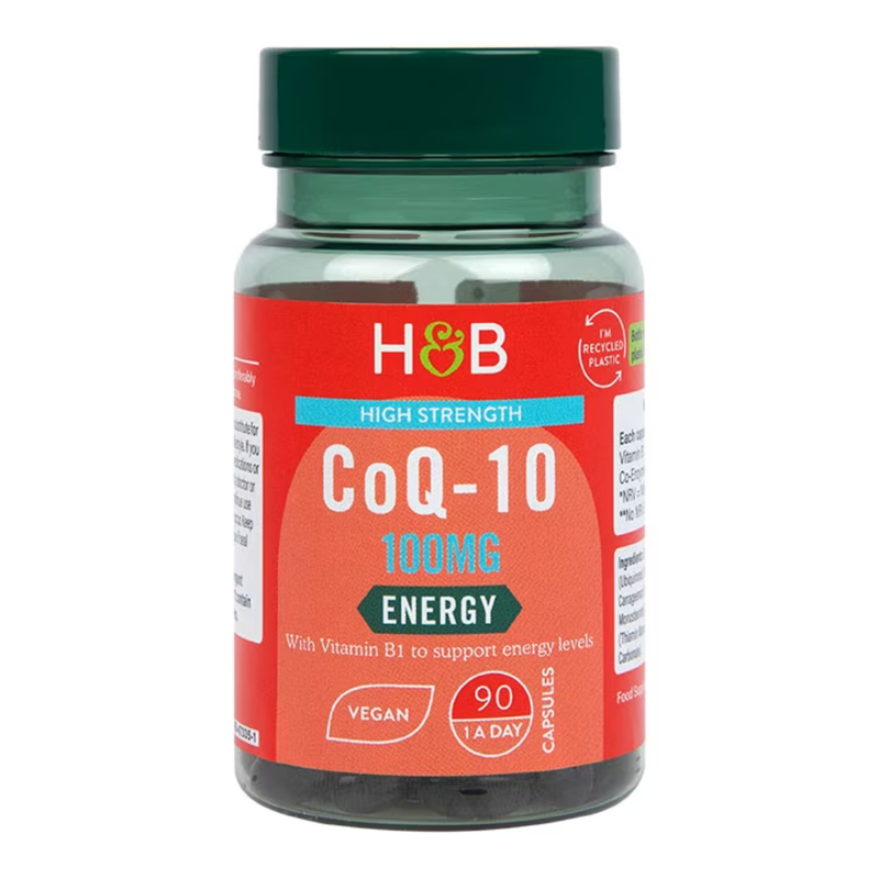 Holland & Barrett High Strength Co-Q10 100mg 90 Capsules | London Grocery