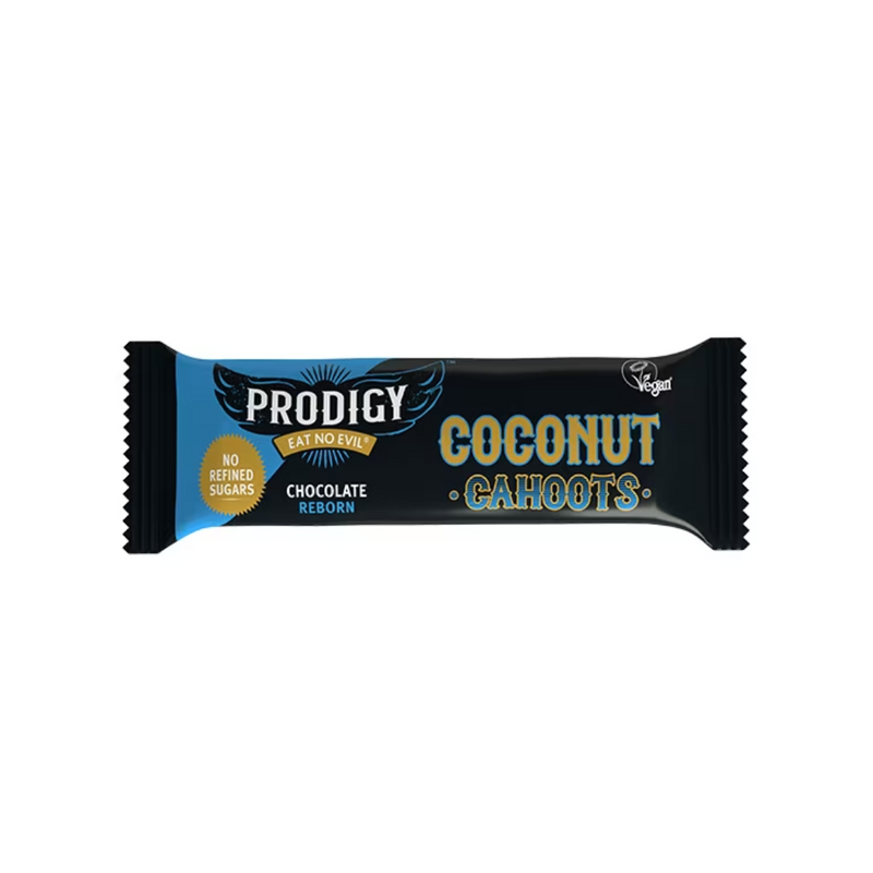 Prodigy Coconut Cahoots Chocolate Bar 45g | London Grocery