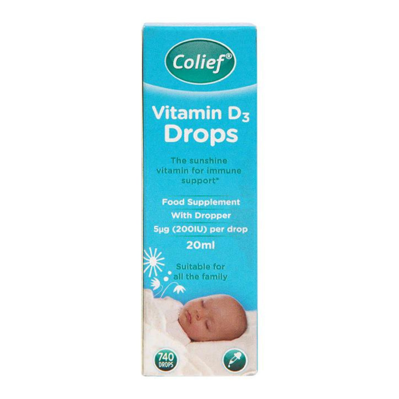 Colief Vitamin D Drops 20ml | London Grocery