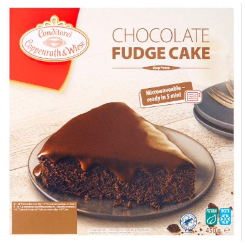 Conditorei Coppenrath & Wiese Chocolate Fudge Cake 450g x 1 Pack | London Grocery