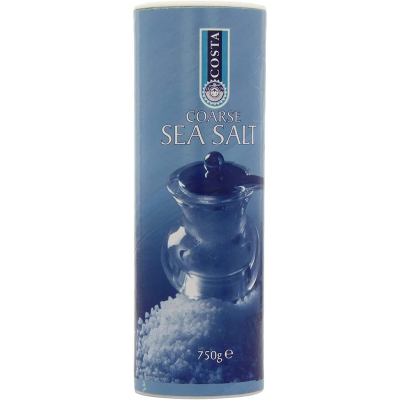 Costa Sea Salt Coarse 10 x 750g | London Grocery
