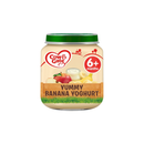 Cow & Gate Yummy Banana Yogurt 6Mth+ 125gr Jar-London Grocery