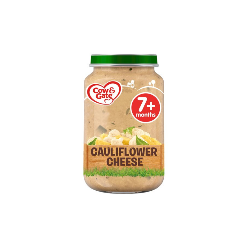 Cow & Gate Creamy Cauliflower Cheese Jar 200gr 7 Mth+-London Grocery