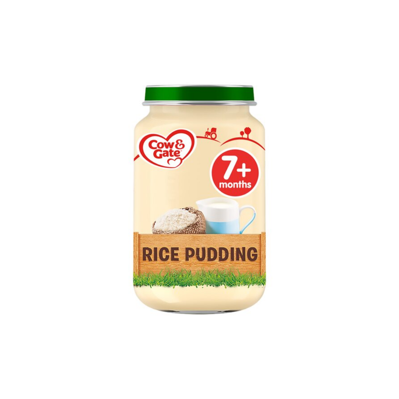 Cow & Gate Rice Pudding Jar 200gr 7 Mth+-London Grocery