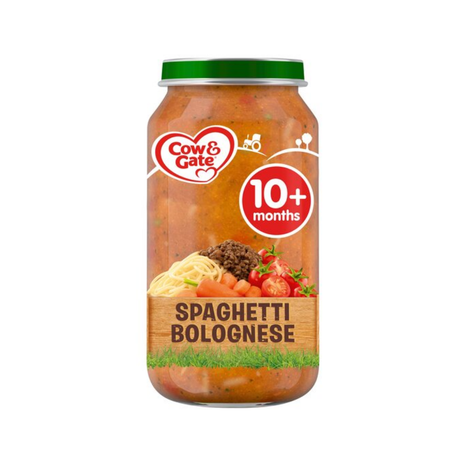 Cow & Gate Spaghetti Bolognese Jar 250gr 10 Mth+-London Grocery