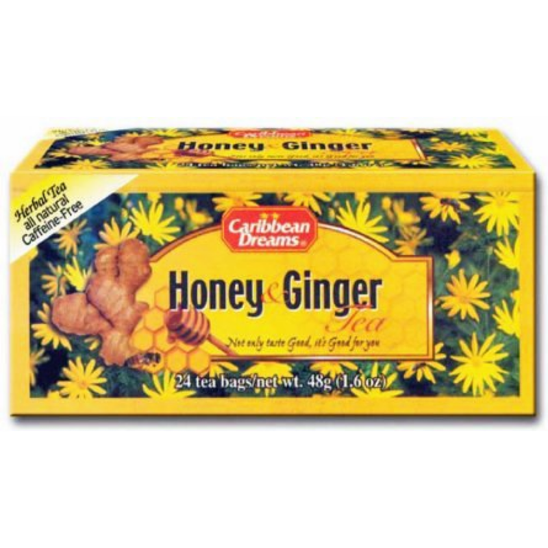 Caribbean Dreams Honey Ginger Tea 6 x 24’s | London Grocery