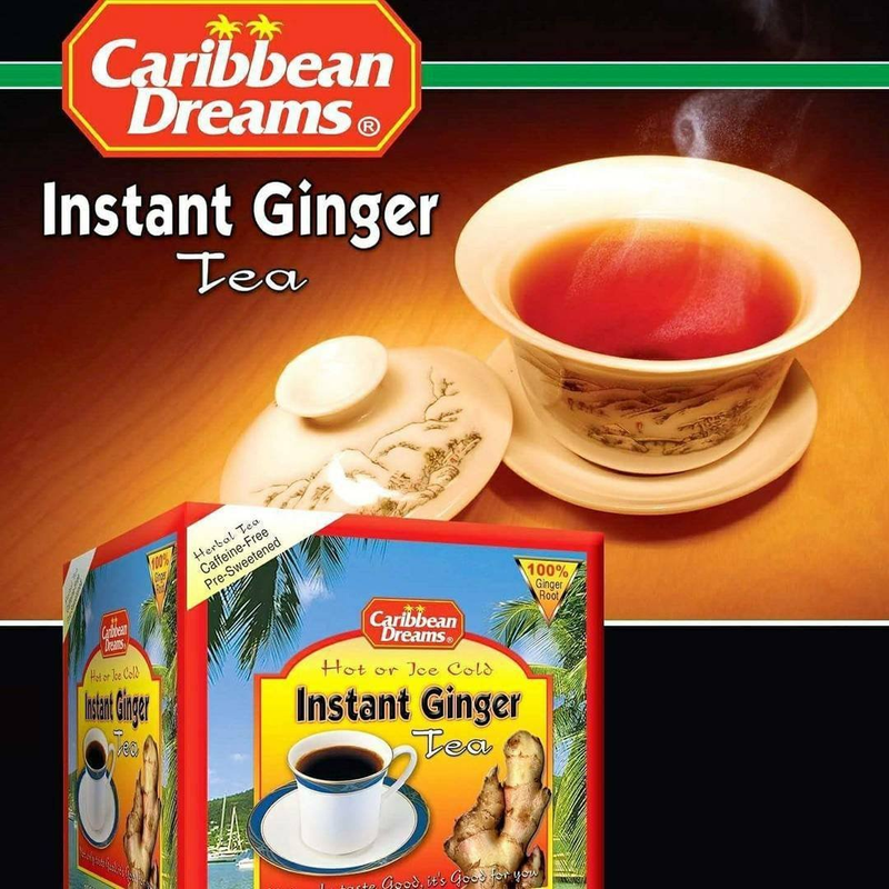 Caribbean Dreams Instant Ginger Tea 6 x 20’s | London Grocery