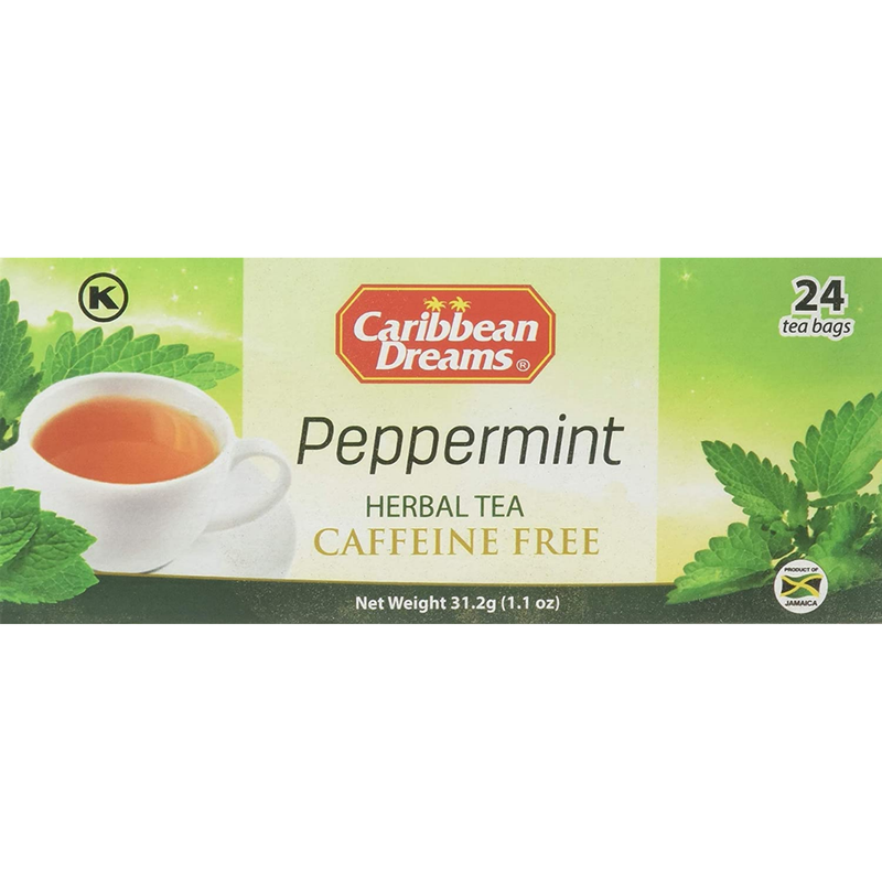 Caribbean Dreams Peppermint Tea 6 x 24’s | London Grocery