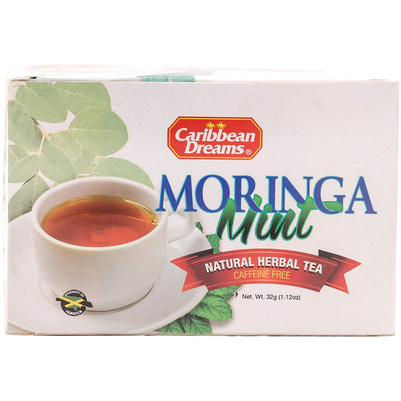 Caribbean Dreams Moringa Mint Tea 6 x 20’s  | London Grocery