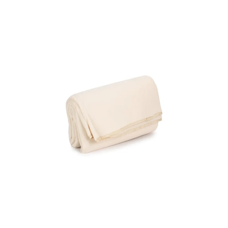 Cream Polar Fleece Picnic Rug Waterproof Backing | London Grocery