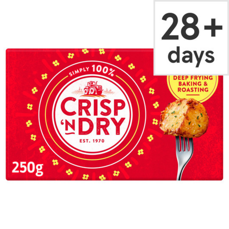 Crisp 'N' Dry Solid Cooking Oil 250gr-London Grocery