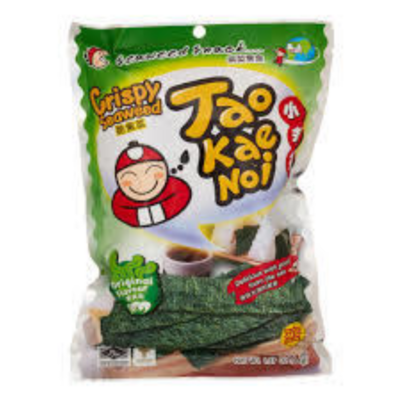 TAOKAENOI Crispy Seaweed Original Flavour - London Grocery
