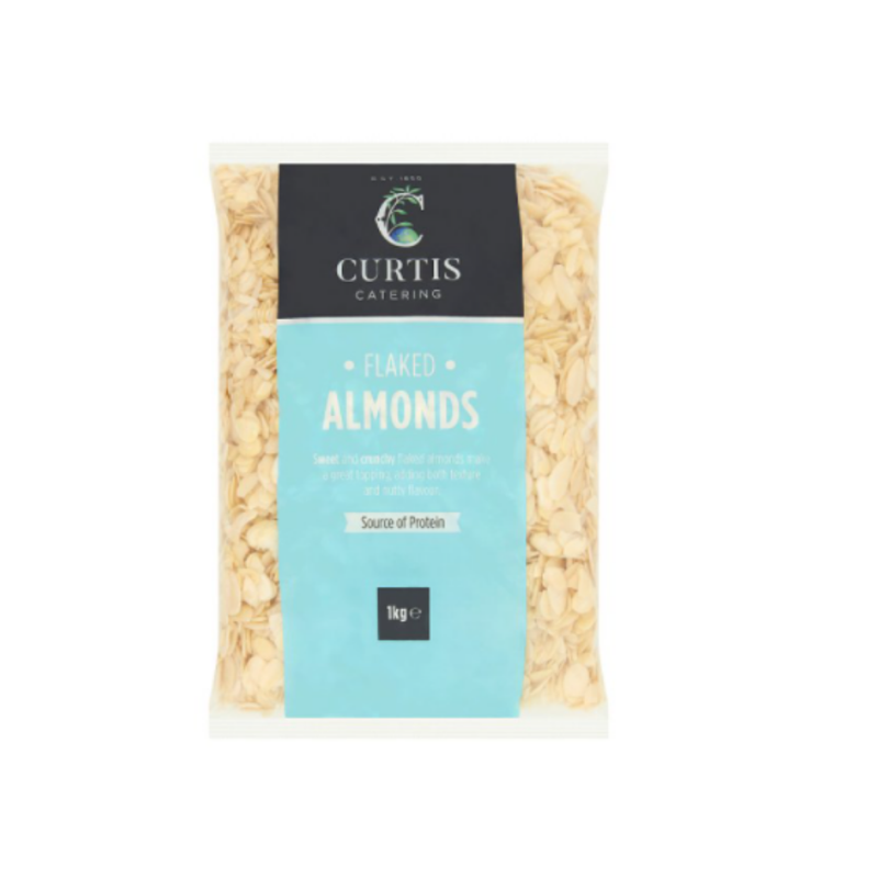 Curtis Catering Flaked Almonds 1kg x 6 cases - London Grocery