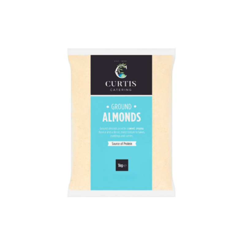 Curtis Catering Ground Almonds 1kg x 6 cases - London Grocery