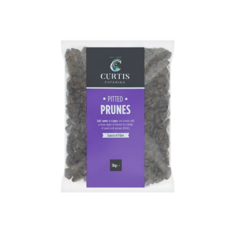 Curtis Catering Pitted Prunes 2kg x 6 cases - London Grocery