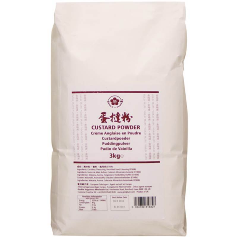 GOLD PLUM Custard Powder 3 kg - London Grocery