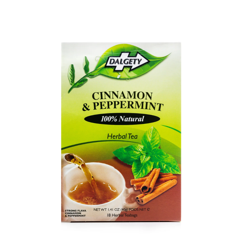 Dalgety Cinnamon & Peppermint Tea 6 x 40g | London Grocery