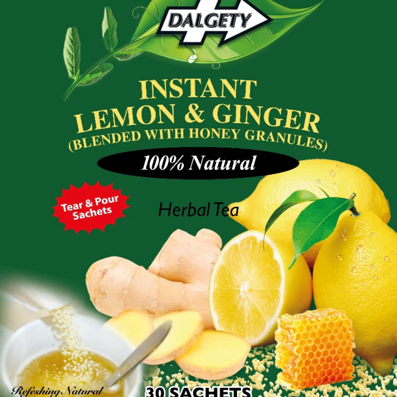 Dalgety Instant Lemon & Ginger (sachet) 15 x 270g  | London Grocery