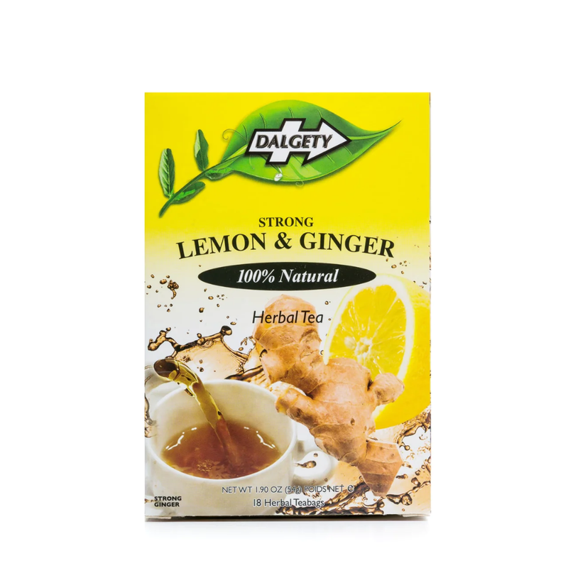 Dalgety Lemon & Ginger Tea 6 x 54g | London Grocery