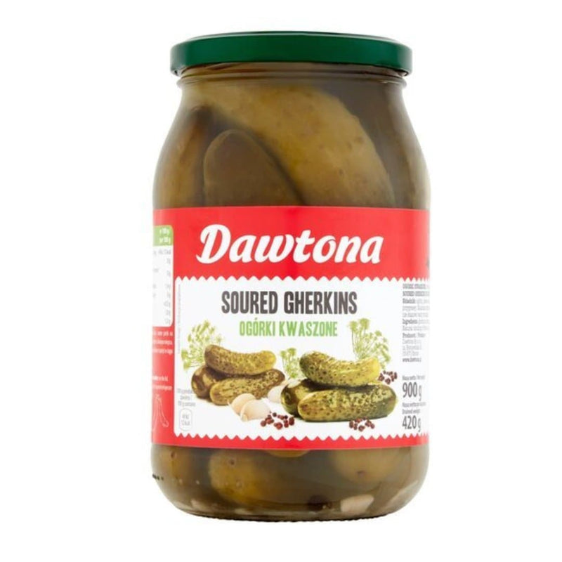 Dawtona Ogorki Kwaszone (Cucumbers in Brine) 900gr-London Grocery