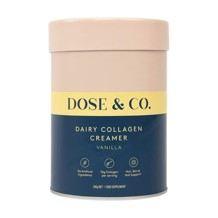 Dose & Co Dairy Collagen Creamer Vanilla 340g | London Grocery