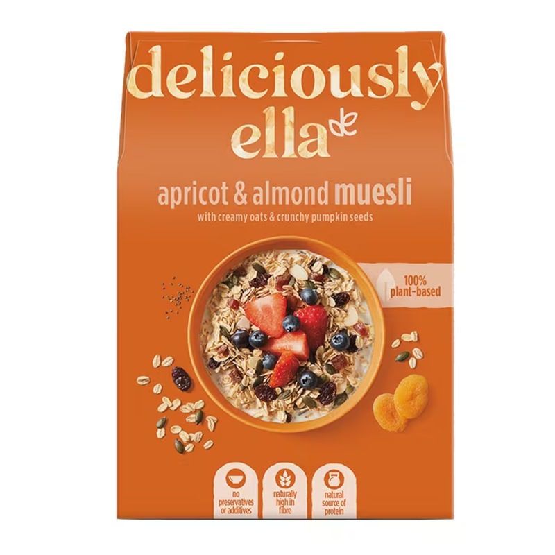 Deliciously Ella Apricot and Almond Muesli 400g | London Grocery