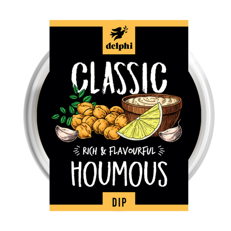 Delphi Classic Houmous Dip 170g-London Grocery