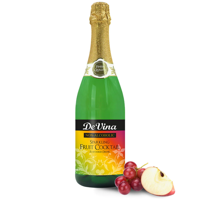 Devina Sparkling Fruit Cocktail 12 x 750ml | London Grocery