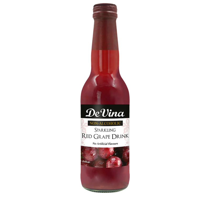 Devina Sparkling Red Grape 4 x 6 x 330ml | London Grocery