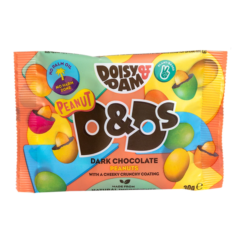 Doisy & Dam Peanut D&Ds Impulse Bag 30g | London Grocery