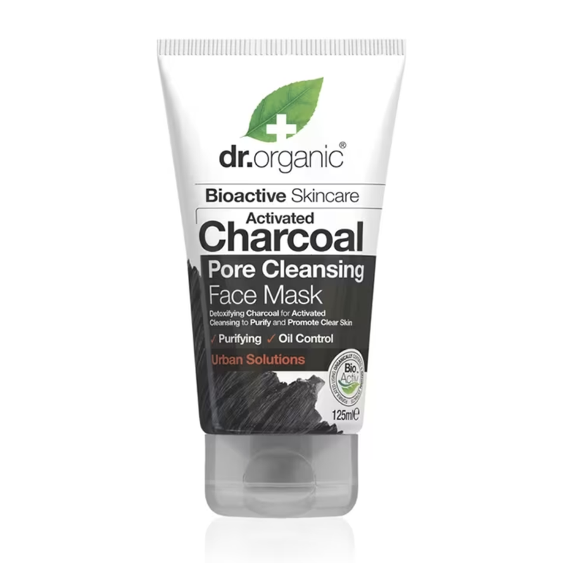Dr Organic Charcoal Face Mask 125ml | London Grocery