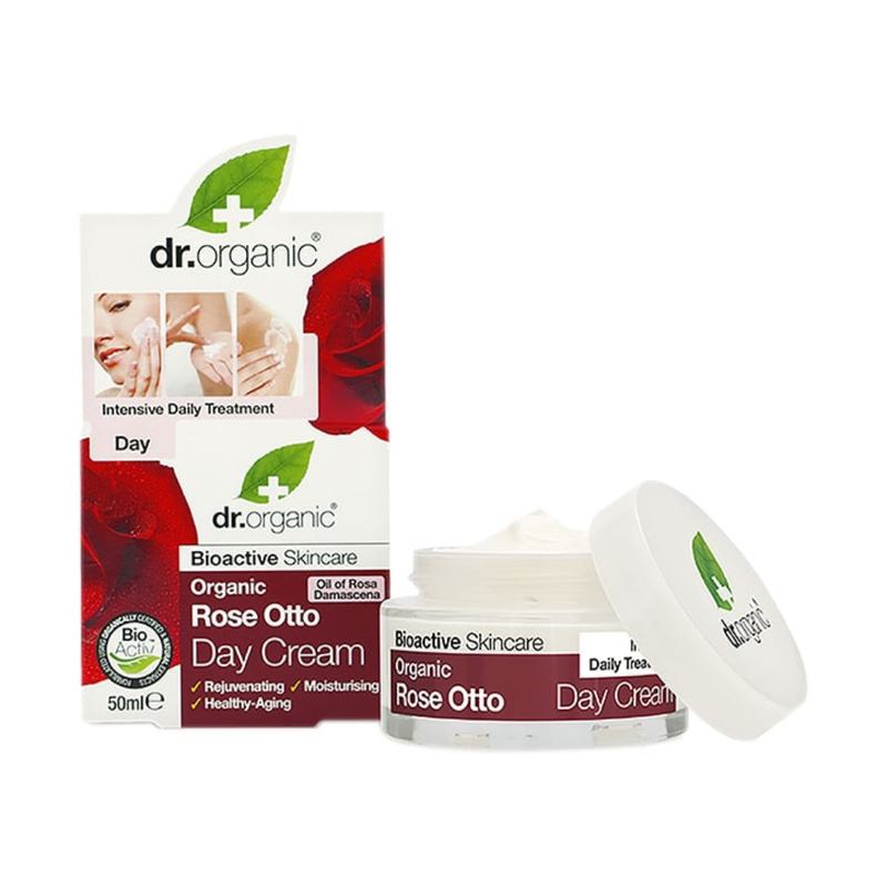 Dr Organic Rose Otto Day Cream 50ml | London Grocery