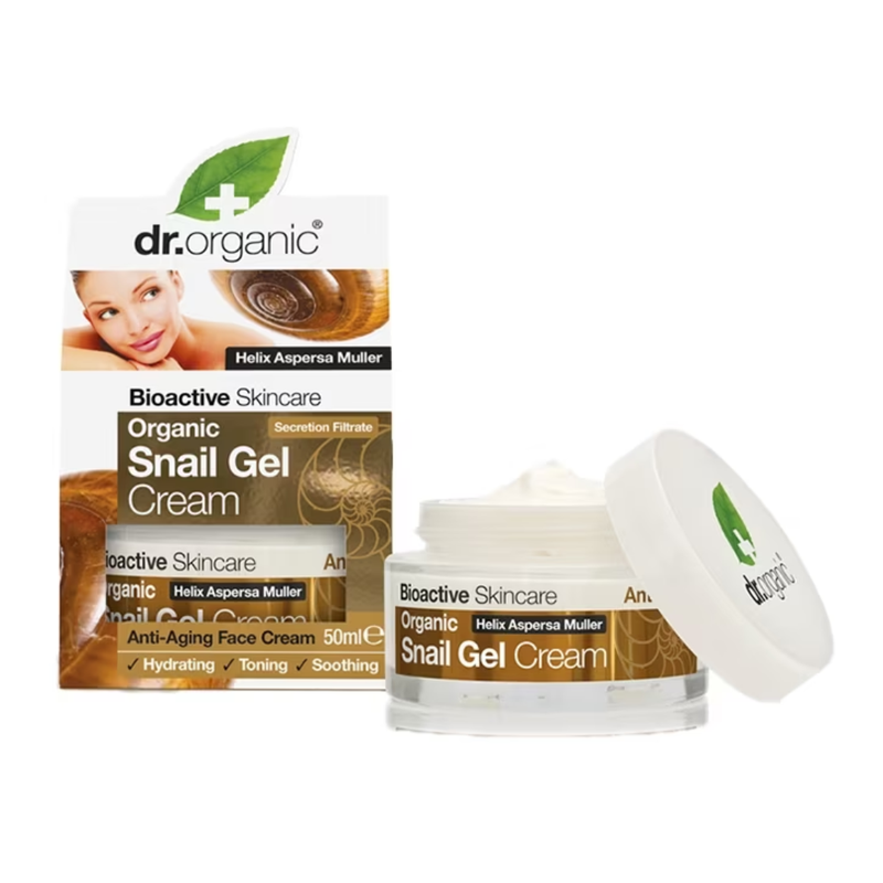 Dr Organic Snail Gel Cream 50ml | London Grocery