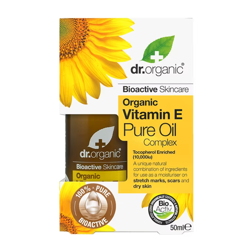 Dr Organic Vitamin E Pure Oil Complex 50ml | London Grocery