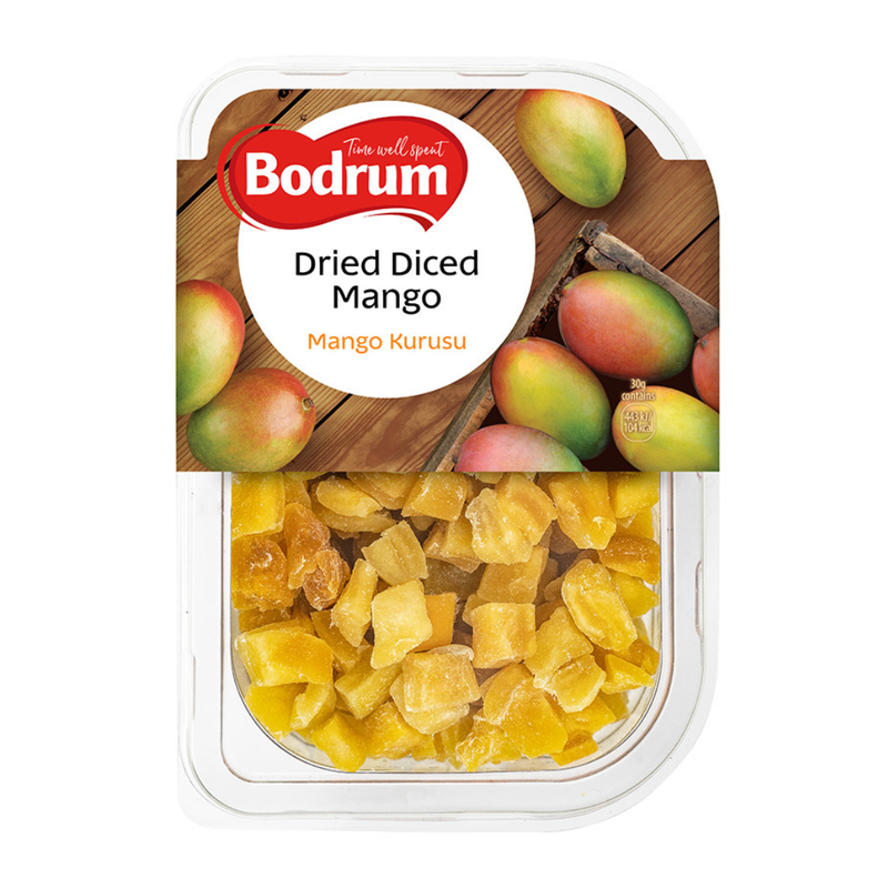Bodrum Dried Diced Mangos 250gr -London Grocery