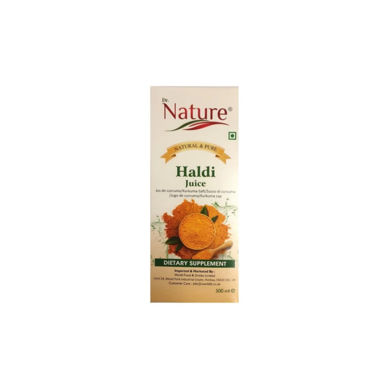 Dr. Nature Haldi Juice 500ml-London Grocery