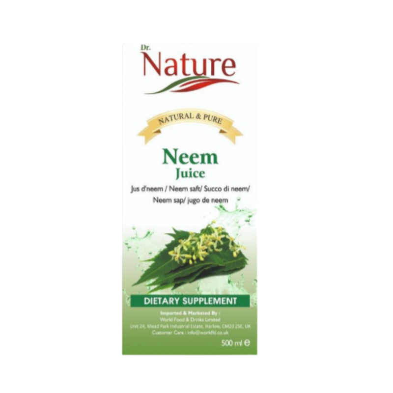 Dr. Nature Neem (Indian liliac) Juice 1L-London Grocery