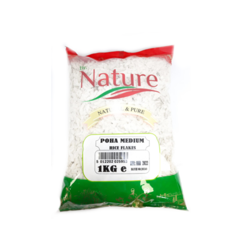 Dr. Nature Poha (Medium) 1kg-London Grocery