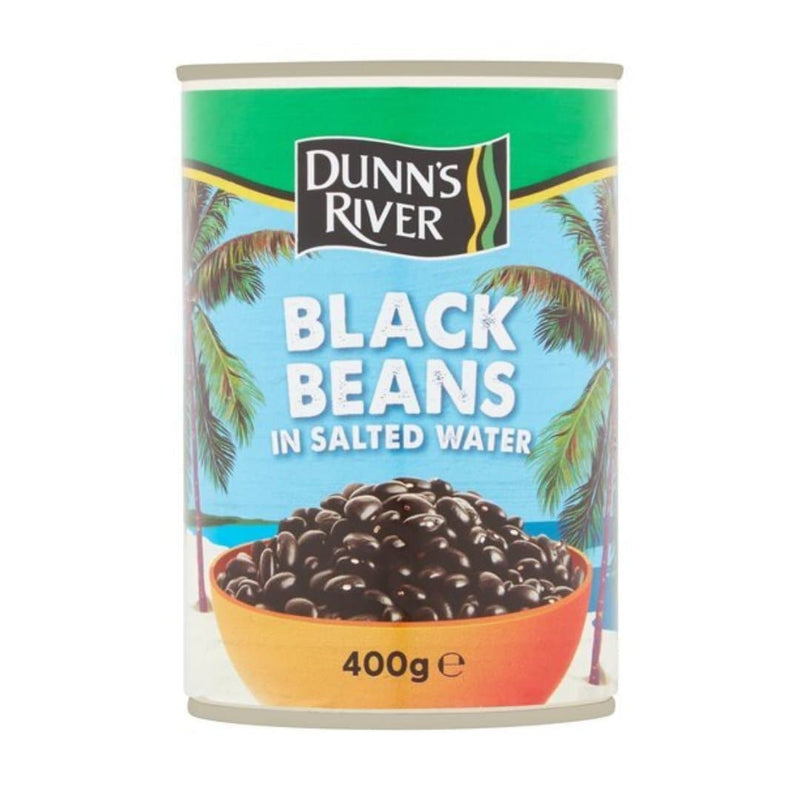 Dunns River Black Beans In Salted Water 400gr-London Grocery