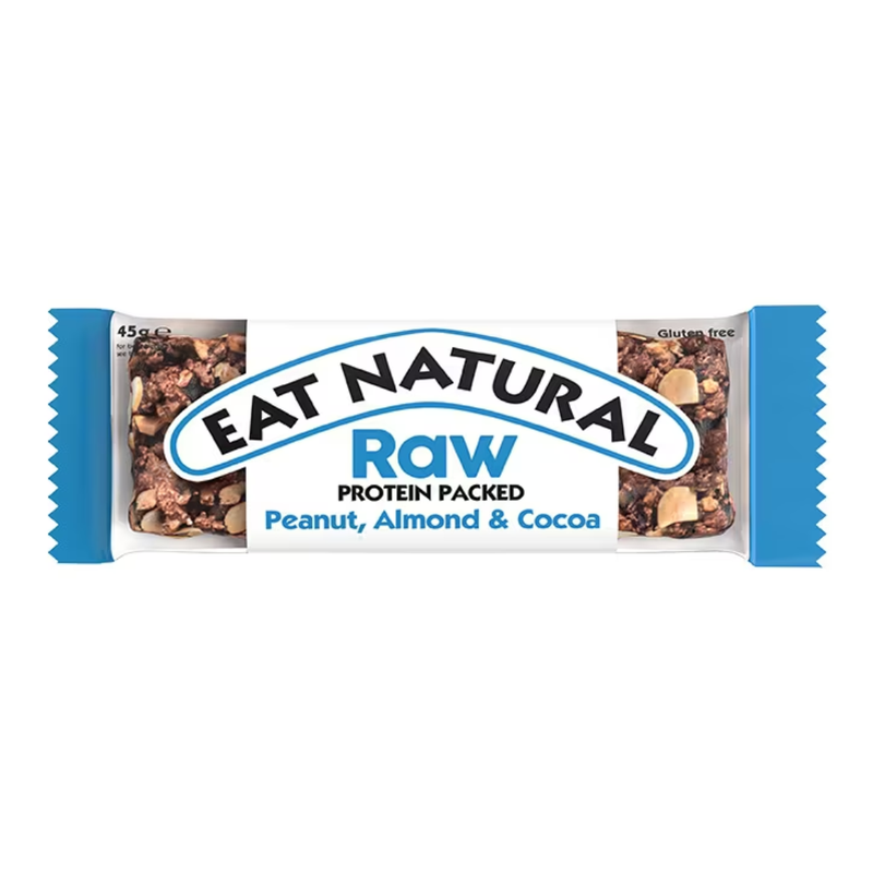 Eat Natural Raw Protein Packed Peanut, Almond & Cocoa 45g | London Grocery