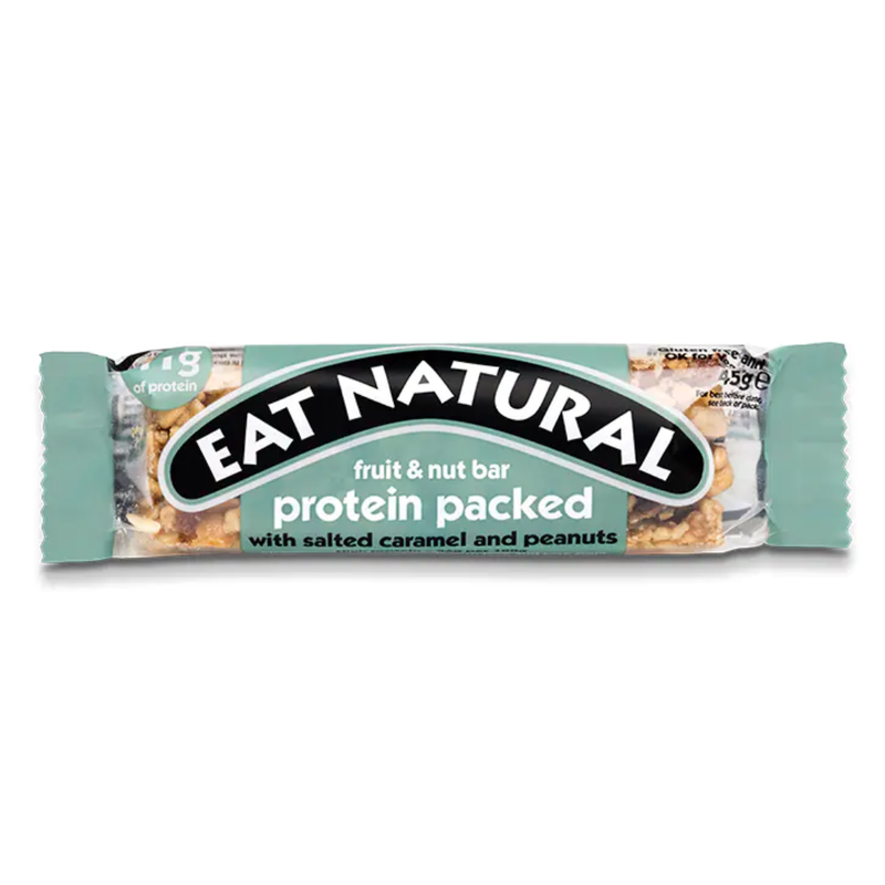 Eat Natural Protein Packed Salted Caramel Peanut 45g | London Grocery