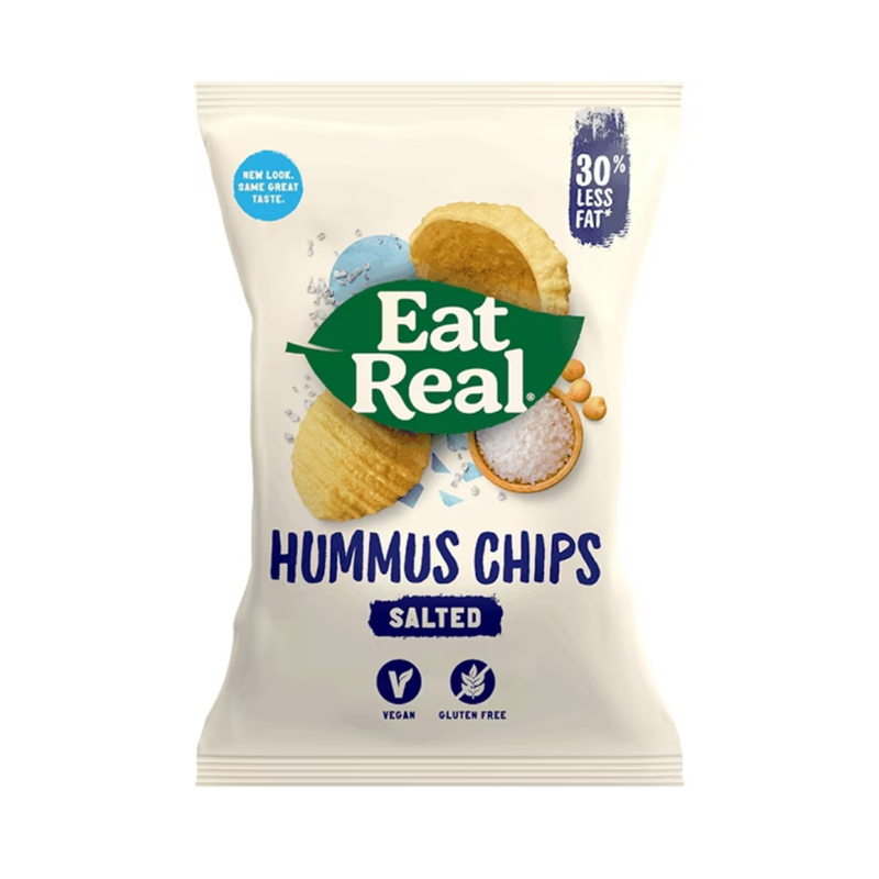 Eat Real Sea Salt Hummus Chips 135g | London Grocery